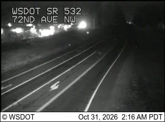 Latest image of SR 532 at MP 5.8: 72nd Ave NW