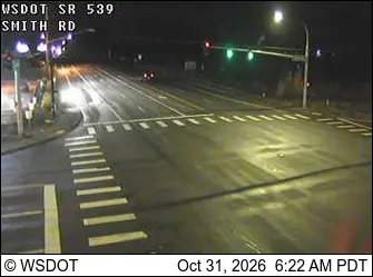 Latest image of SR 539 at MP 3.5: Smith Rd