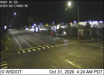 Latest image of SR 539 at MP 10.5: Birch Bay - Lynden Rd