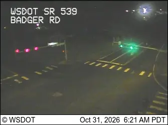 Latest image of SR 539 at MP 12.5: Badger Rd