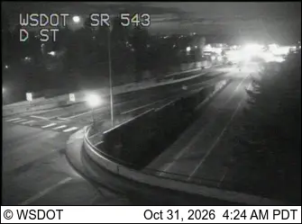 Latest image of SR 543 at MP 0.8: D St