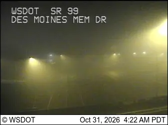 Latest image of SR 99 at MP 24.8: Des Moines Memorial Dr
