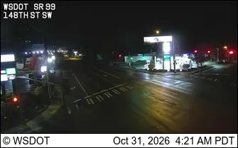 Latest image of SR 99 @ MP 50.22: 148th St SW