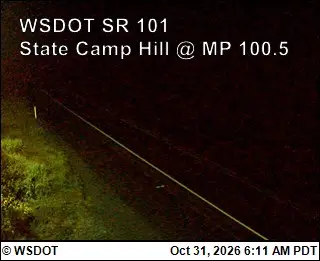 Latest image of US 101 at MP 100.4: State Camp Hill