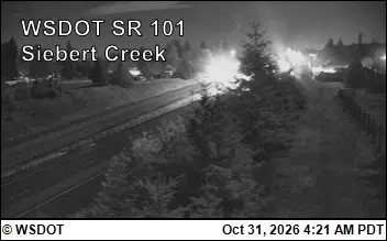 Latest image of US 101 at MP 256: Siebert Creek