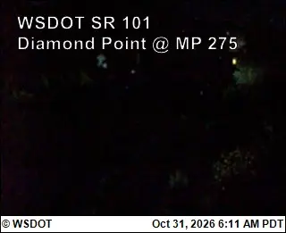 Latest image of US 101 at MP 274.6: Diamond Point