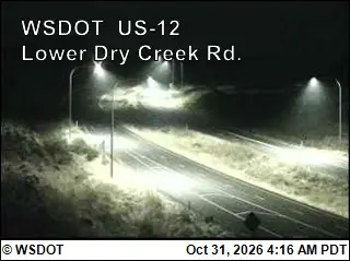 Latest image of US 12 at MP 324.31: Lower Dry Creek Road