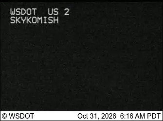Latest image of US 2 at MP 45.6 (Skykomish)