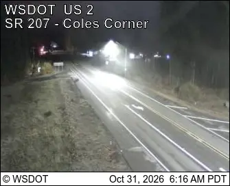 Latest image of US 2 at MP 84.5: SR 207 Coles Corner looking West