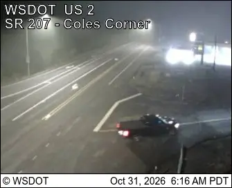 Latest image of US 2 at MP 84.5: SR 207 Coles Corner looking East