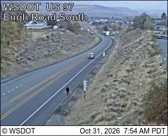 Latest image of US 97 at MP 292: Engh Rd (View South)