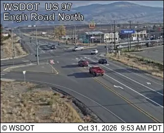 Latest image of US 97 at MP 292: Engh Rd (View North)