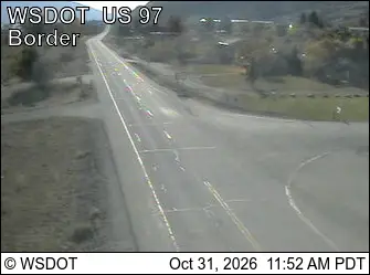 Latest image of US 97 at MP 336.4: (View South)