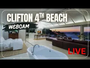 Latest image of Clifton 4th beach webcam Live Stream, Cape Town