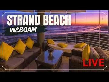 Latest image of Strand beach webcam, Live stream Cape sands Beachfront Home