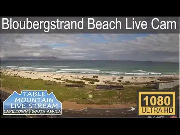 Latest image of LIVE Table Mountain & Bloubergstrand Beach Camera | 24/7 Cape Town South Africa 