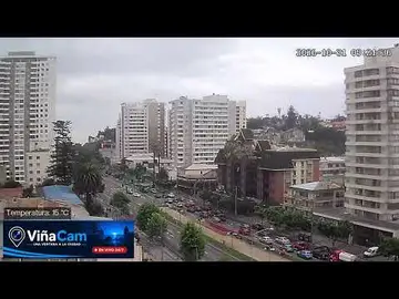 Latest image of Viña del Mar EN VIVO 🇨🇱 Cámara urbana | Chile Live Webcam