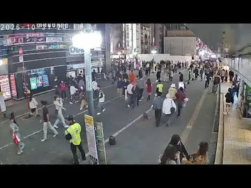 Latest image of [LIVE] Kabukicho Live Camera Stream 2 2026/10/31 18:00