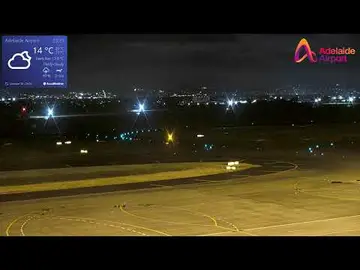 Latest image of Adelaide Airport Webcam: Taxiway Tango