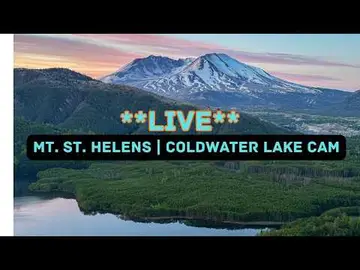Latest image of **LIVE** Mount St. Helens | Coldwater Lake Weather Cam