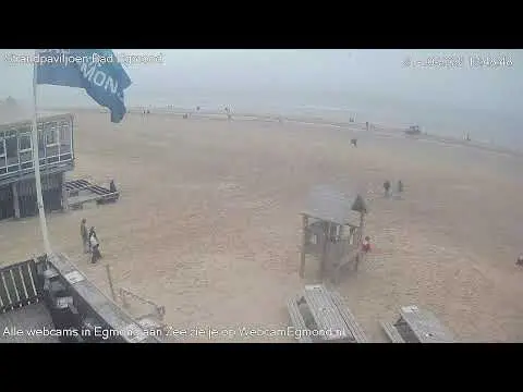 Latest image of Egmond aan Zee kust
