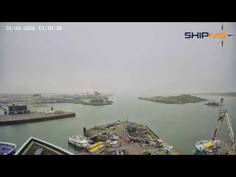 Latest image of IJmuiden haven