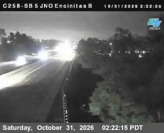 Latest image of (C258) I-5 : SB Just North of Encinitas Bottom