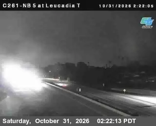 Latest image of (C261) I-5 : NB at Leucadia Top