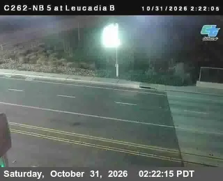 Latest image of (C262) I-5 : NB at Leucadia Bottom