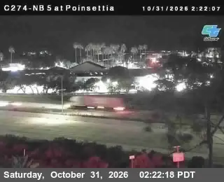 Latest image of (C274) I-5 : NB at Poinsettia Lane