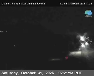 Latest image of (C268) I-5: NB at La Costa Ave Bottom