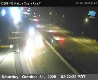 Latest image of (C269) I-5 : NB at La Costa Ave Top