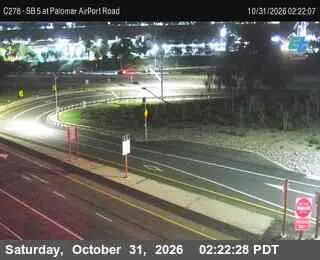 Latest image of (C278) I-5 : SB at Palomar Airport Road