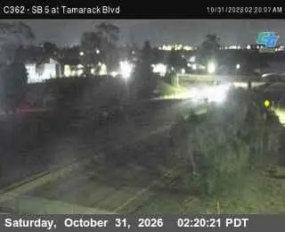 Latest image of (C362) I-5 : SB at Tamarack Blvd