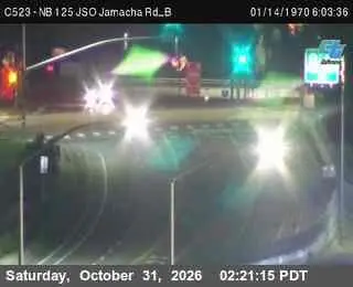Latest image of (C523) I-125: NB JSO Jamacha Rd - B