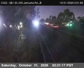 Latest image of (C525) I-125: SB NO Jamacha Rd - B
