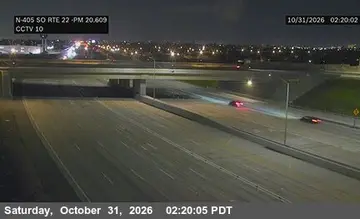 Latest image of I-405 : (10) South of SR-22