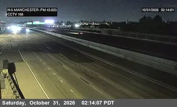 Latest image of I-5 : (188) Manchester Avenue (South of Stanton)