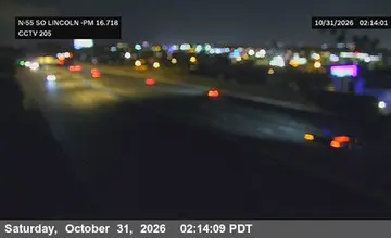 Latest image of SR-55 : (205) South of Lincoln