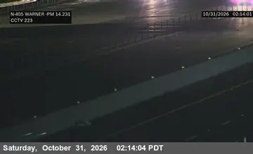 Latest image of I-405 : (223) South of Warner Avenue