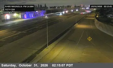 Latest image of I-405 : (224) South of Magnolia