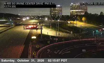 Latest image of I-405 : (231) South of Irvine Center Drive