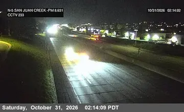 Latest image of I-5 : (233) Valle Road On (San Juan Creek)