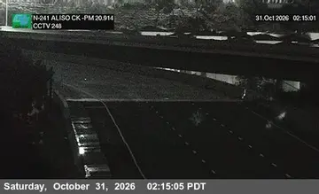 Latest image of SR-241 : (248) Aliso Creek 50 Meters South of El Toro Road Undercross