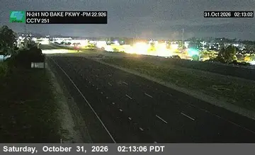 Latest image of SR-241 : (251) 310 Meters North of Bake Parkway Overcross