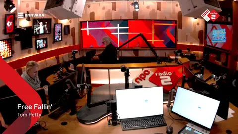 Latest image of NPO Radio 2 studio (visual radio)