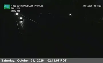 Latest image of SR-133 : (283) S/O Irvine Blvd Overcross