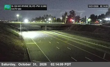Latest image of SR-133 (284): North of Irvine Boulevard Overcross