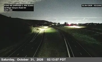 Latest image of SR-241 : (298) 900 Meters NO Santiago 1 Canyon Road Overcross