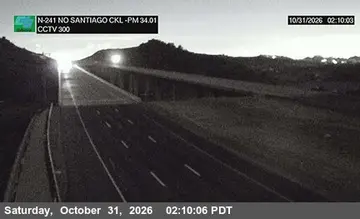 Latest image of SR-241 : (300) 2600 Meters North of Santiago Canyon Road Overcross